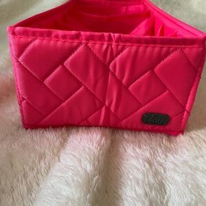 Lug Pink Quilted Storage Bin